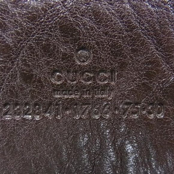 Gucci Bamboo Canvas And Leather Belt Size Indicated 75/30 Brown main image 4